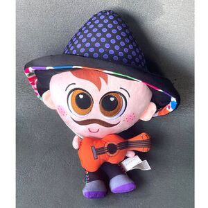 Fiesta Amparin 16" Mariachi Plush Doll Stuffed Toy w/ Guitar Sombrero 2020
